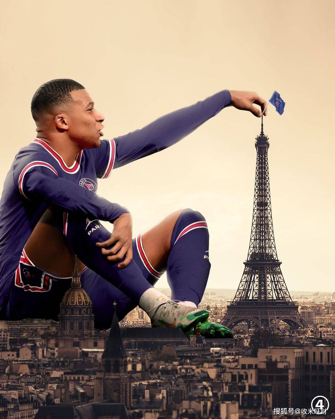 俄罗斯运动员谢尔盖-博伊在1800米高空踢球，挑战极限，引发热议。